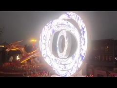 芸術的なLED画面