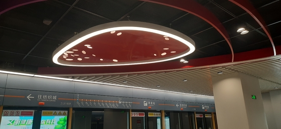 不規則な形状型 LEDリング 天井照明 260W 円形 LED 吊り灯